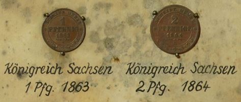 Muenzuebersicht Reihe 5 Muenzen 3 und 4