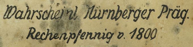 Muenzuebersicht Reihe 6 Rechenpfennig