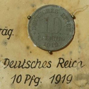 Muenzuebersicht Reihe 7 10 Pfennig