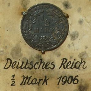 Muenzuebersicht Reihe 7 Halbe Mark